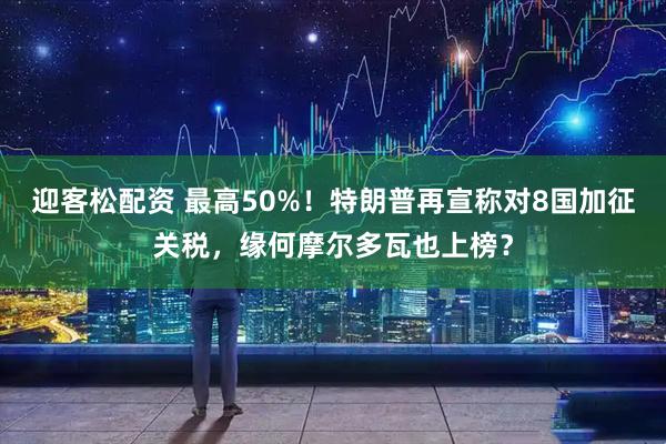 迎客松配资 最高50%！特朗普再宣称对8国加征关税，缘何摩尔多瓦也上榜？